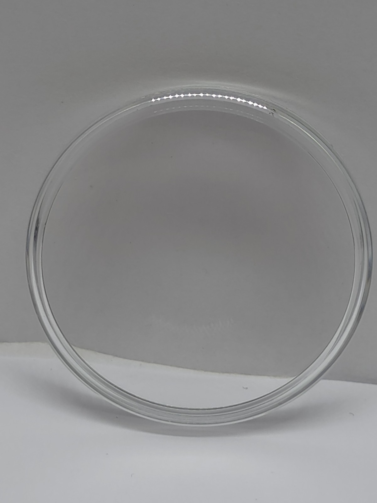 Vintage Glass 315mm. With Tension Ring Armed Chromed NOS NEW Diver Dome Read!!!