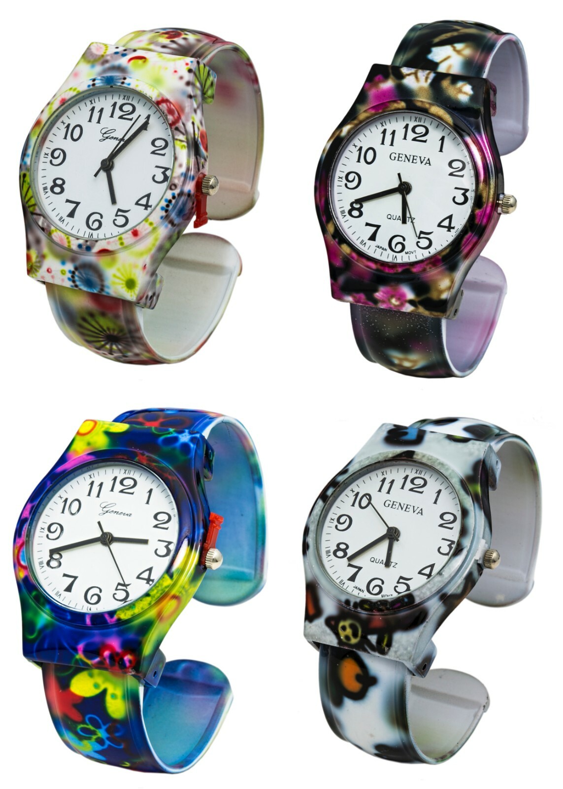 Blekon Collections Quartz Women’s 34mm Case Multicolor Bangle Watch