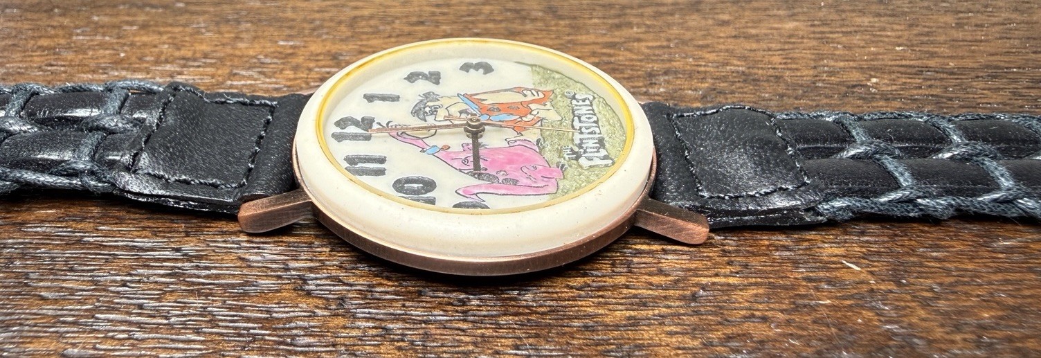 Fossil Flintstones Fred & Dino Limited Edition Watch #3788/15000 w Tin Tag NEW