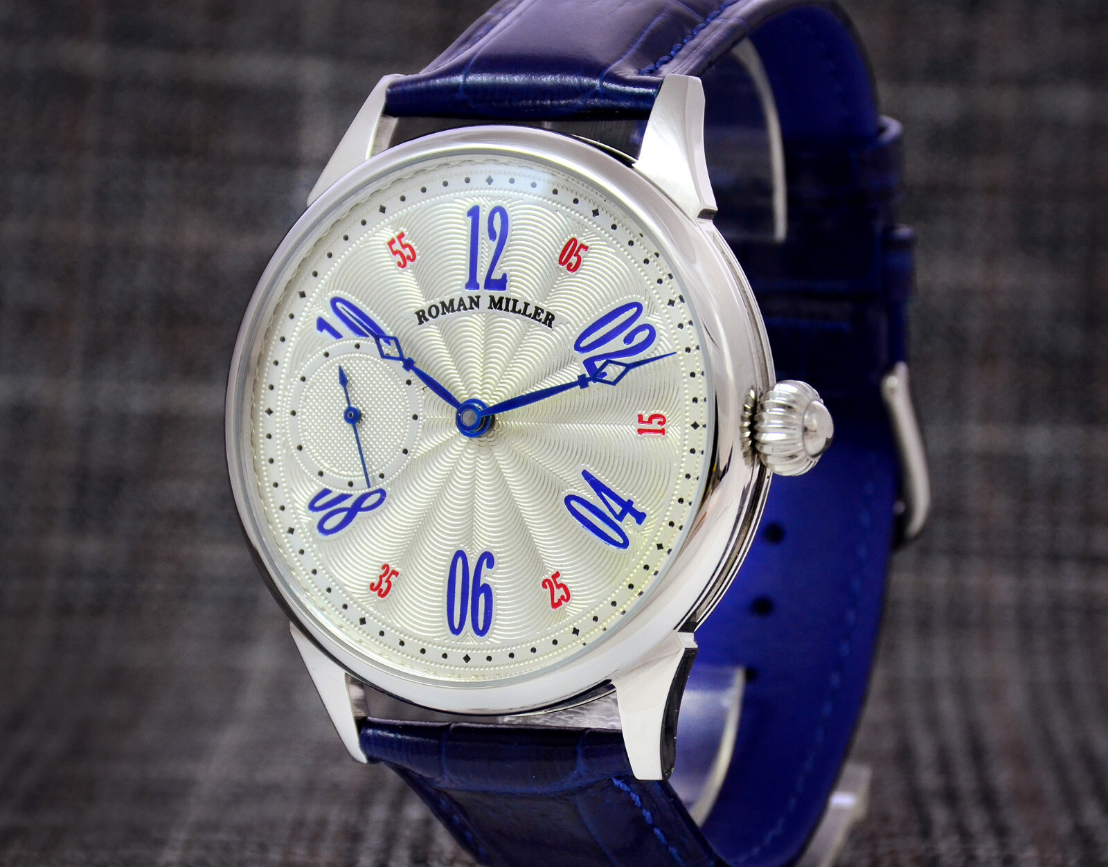 Luxury Watch Silver Dial Mechanical Men’s Watch Boyfriend Gift Husband Gift