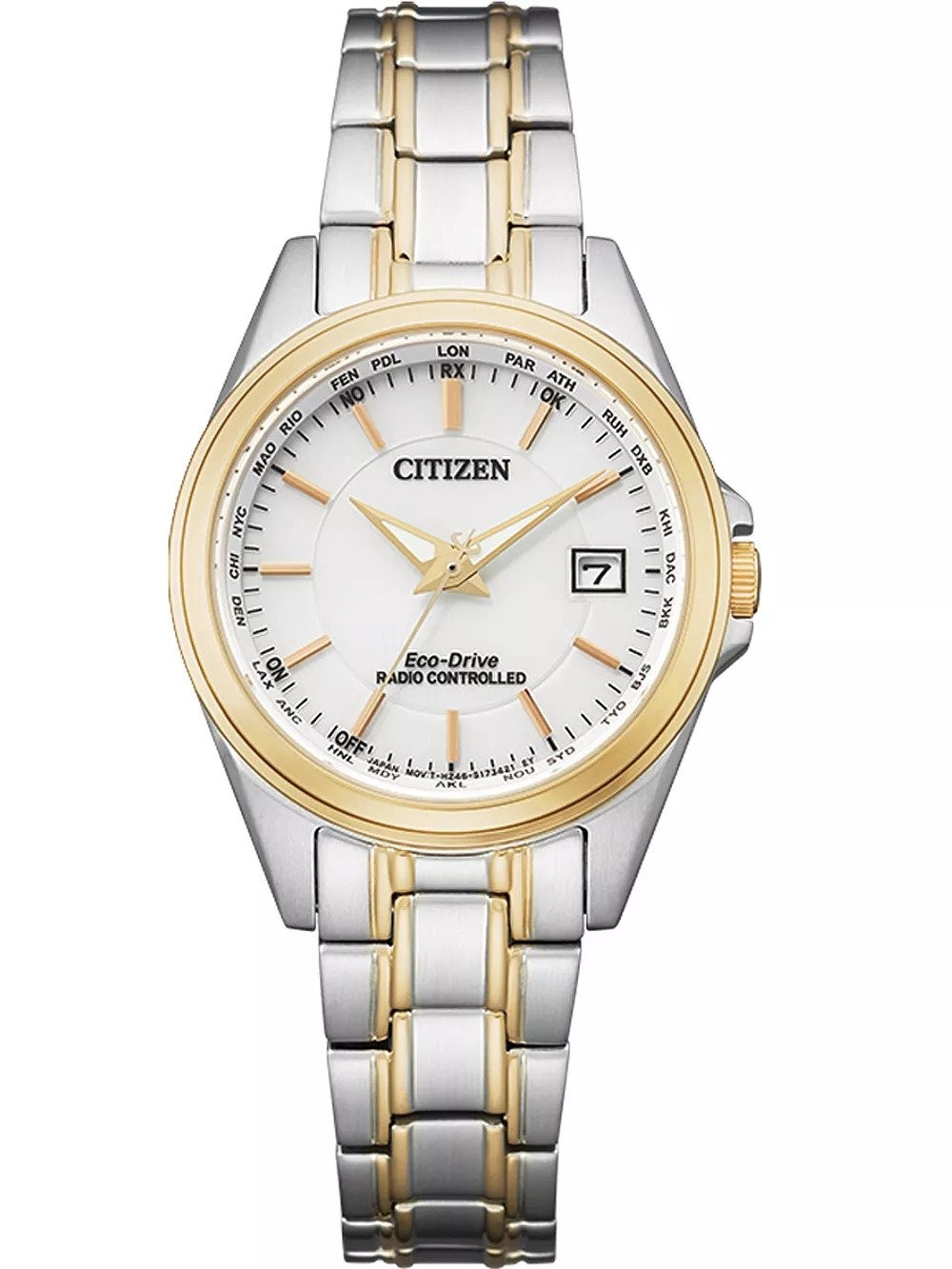Citizen Multicolour Womens Analogue Watch EC1186-85A