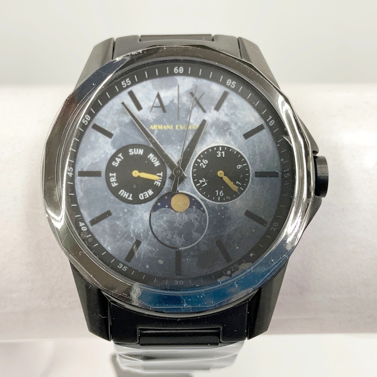 ARMANI Armani NA Men’s Wristwatch AX1738 Black Near