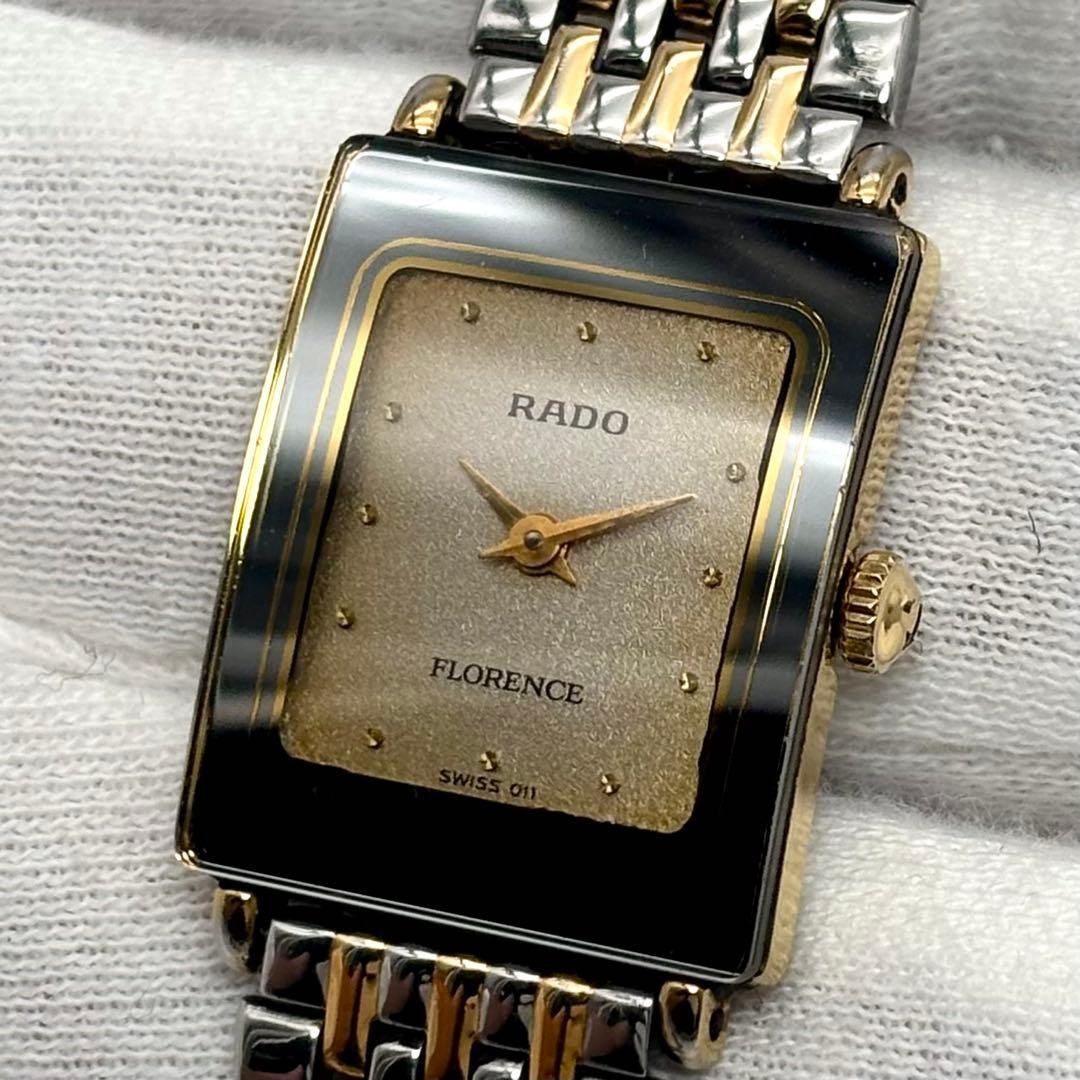 RADO Florence 15336062N Watch Gold Silver Stainless Timepiece