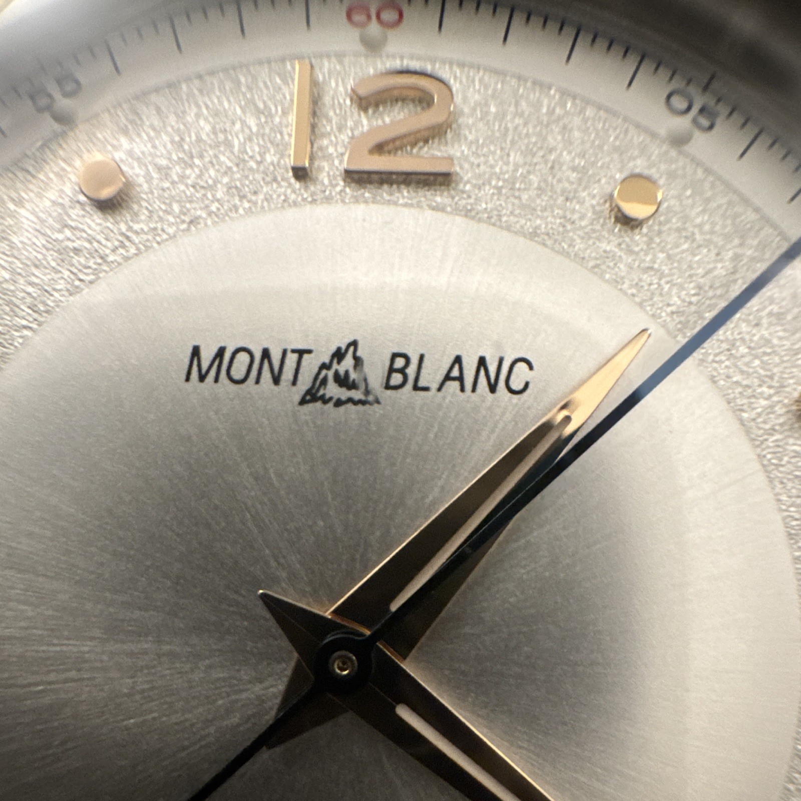 Montblanc Heritage Automatic Silver Dial 40mm Steel Brown Leather Date Watch