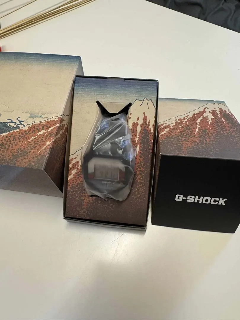CASIO G-SHOCK DW-5600KHSH25-1JR Katsushika Hokusai Fuji Men Watch New in Box