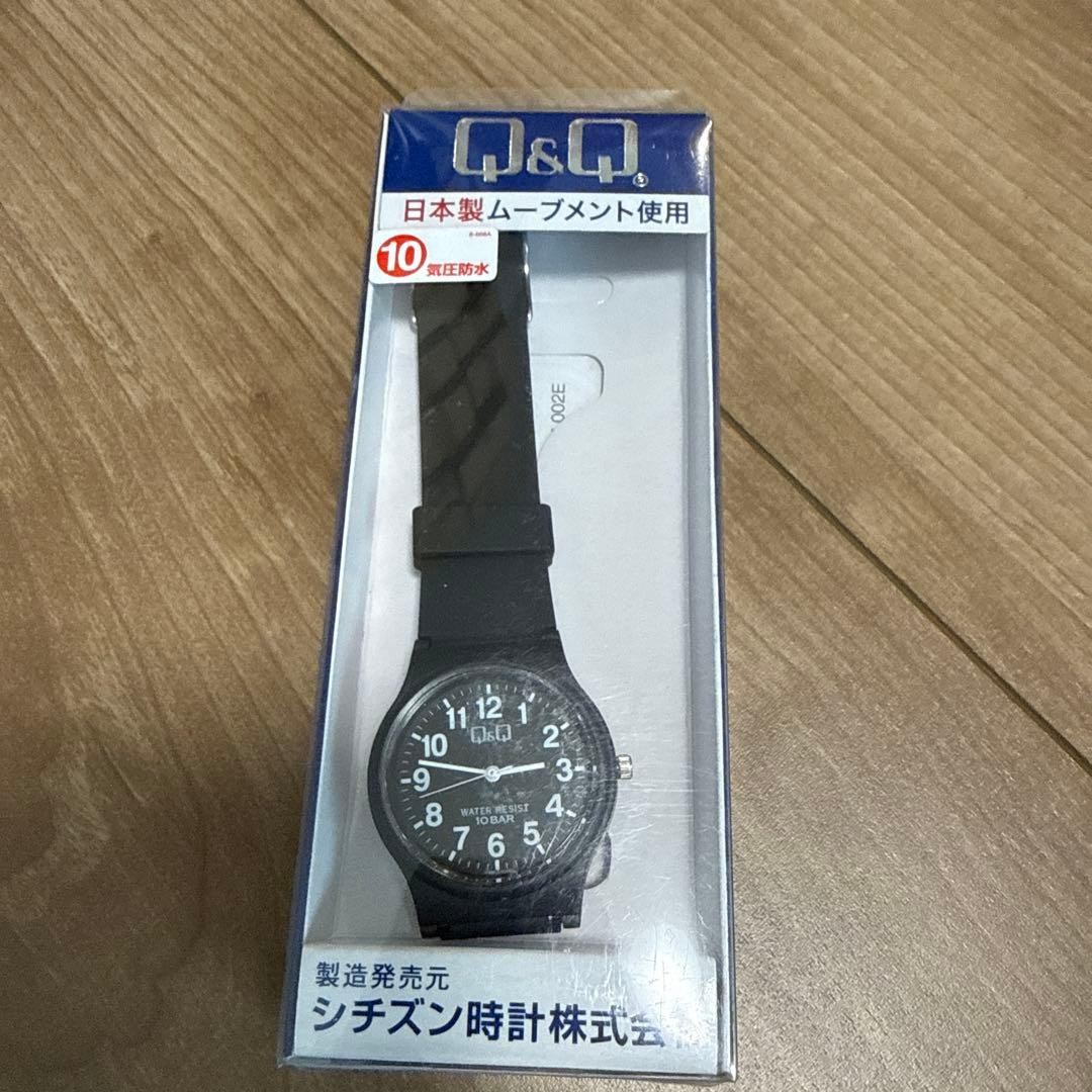 Q&Q Watch, Black, 10 ATM Water Resistant, Japanese Movement