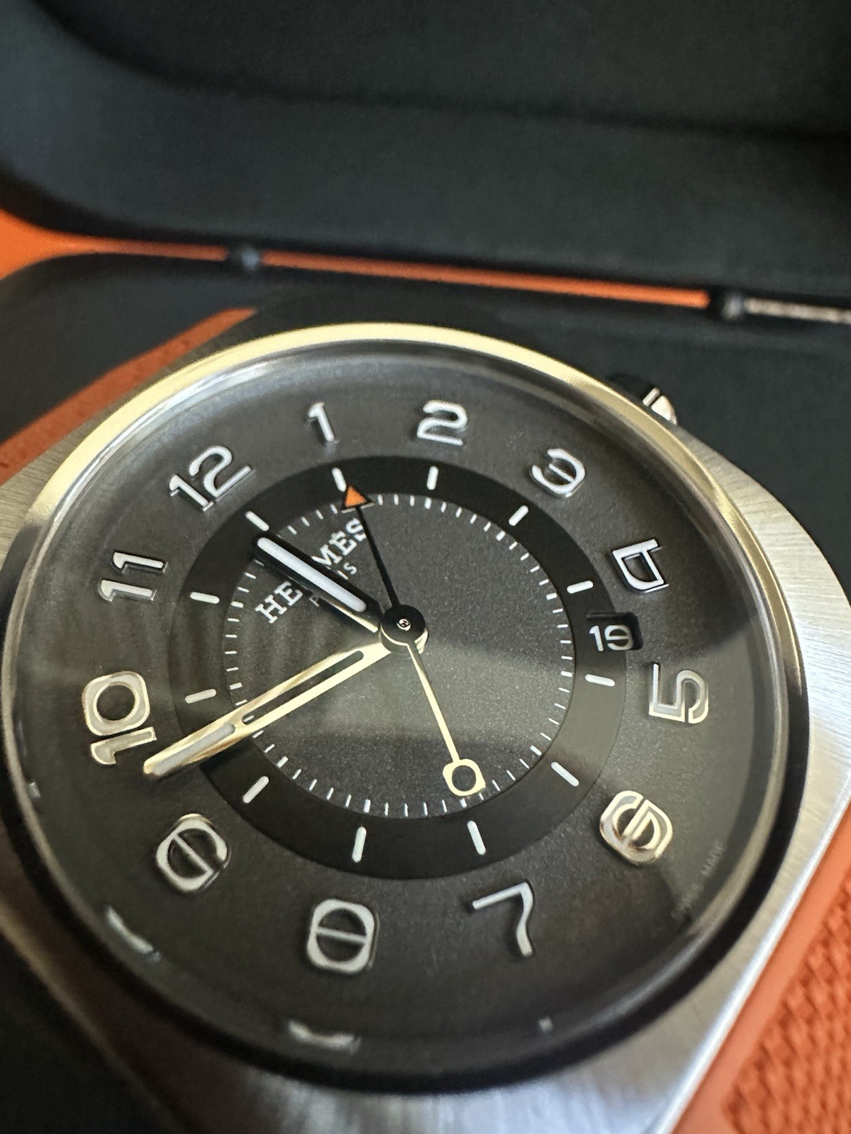 NEW HERMÈS H08 Titanium Automatic Men’s watch W049628WW0, 42 mm w/ Receip $6650