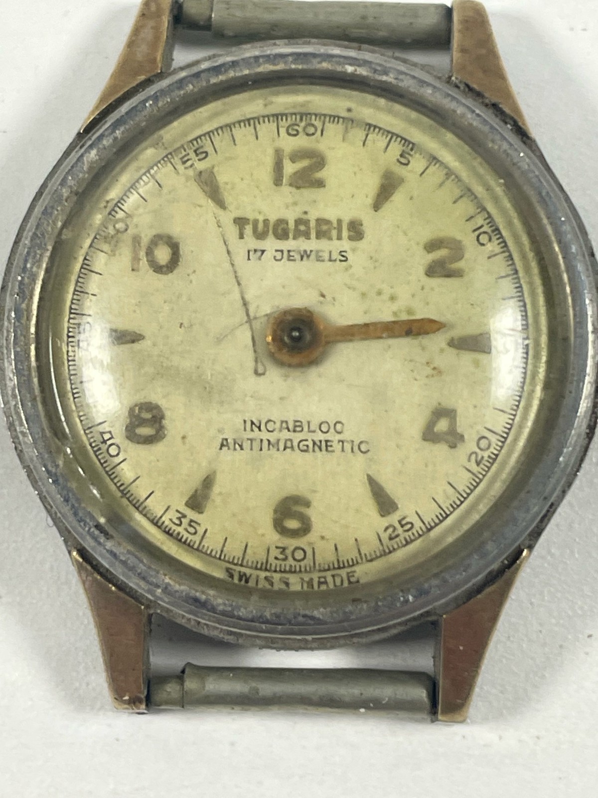Tugáris Vintage Wristwatch 17 Jewels Ladies Swiss Made Incabloc SPARES REPAIR