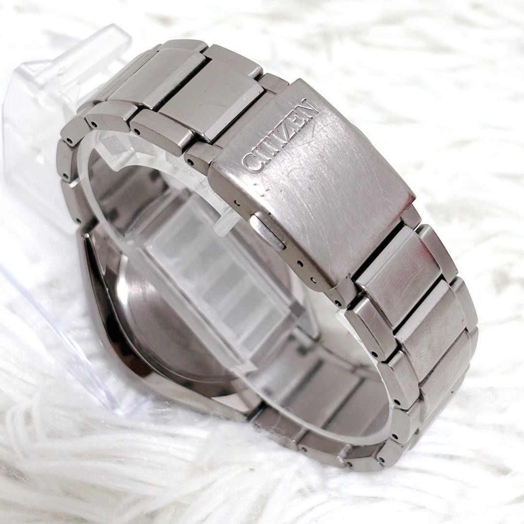 Current model Citizen Attesa Eco Drive Radio Solar Date Titanium Luminous
