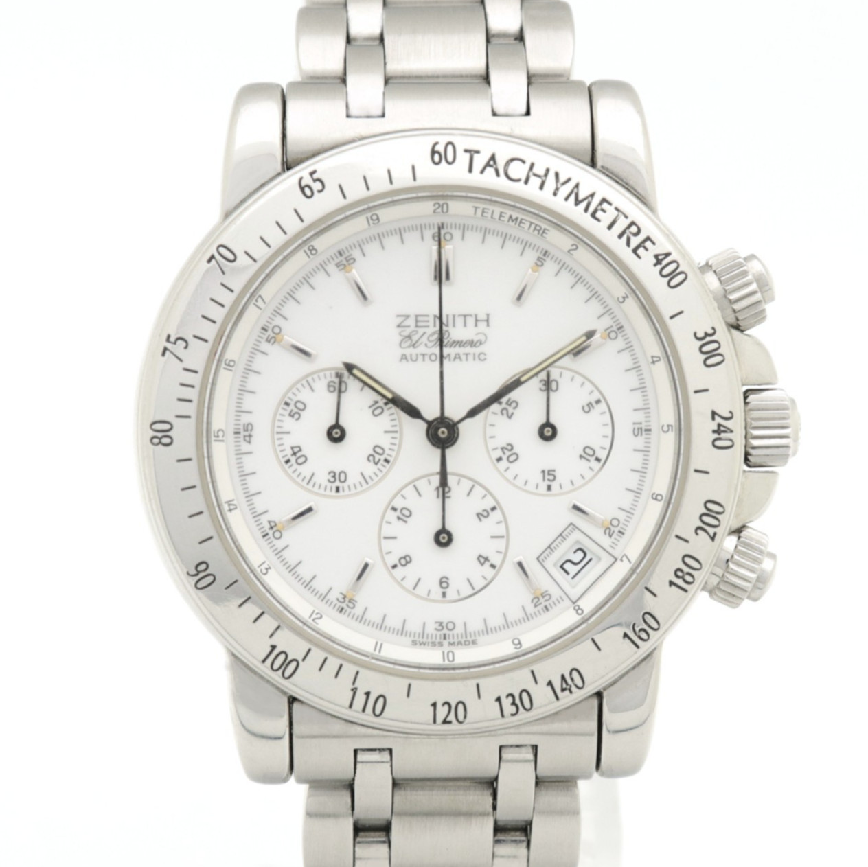 Zenith El Primero Rainbow Ref. 15/02-0460-400 White Dial