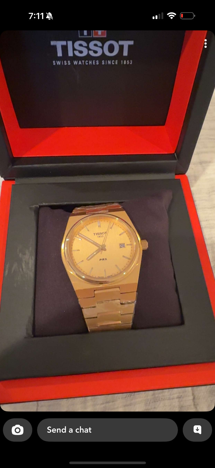 Tissot PRX Gold Men’s Watch – T137.410.33.021.00