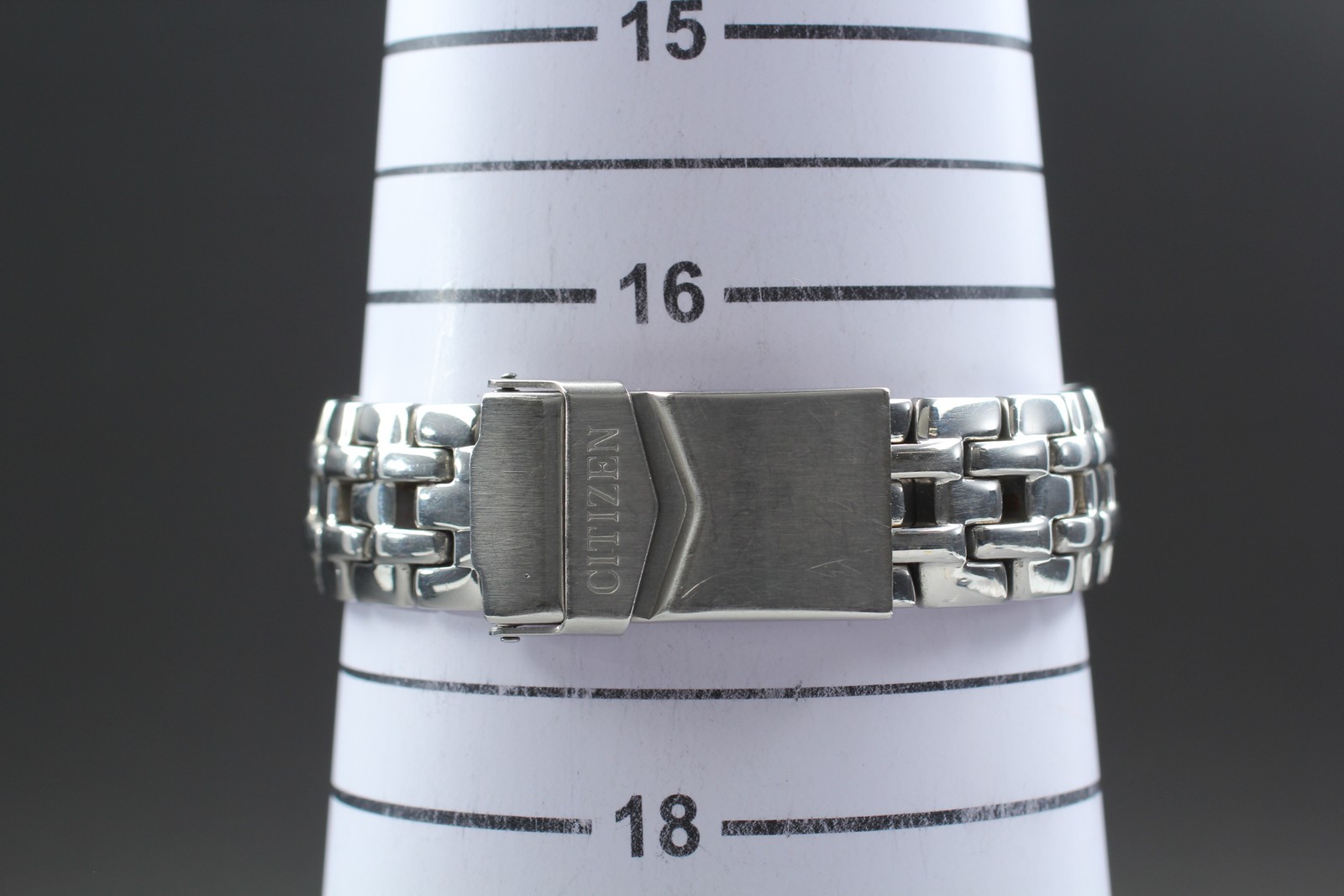 Citizen Junction White Double Face Quartz Watch 6320-K08102 Vintage 1995 JAPAN