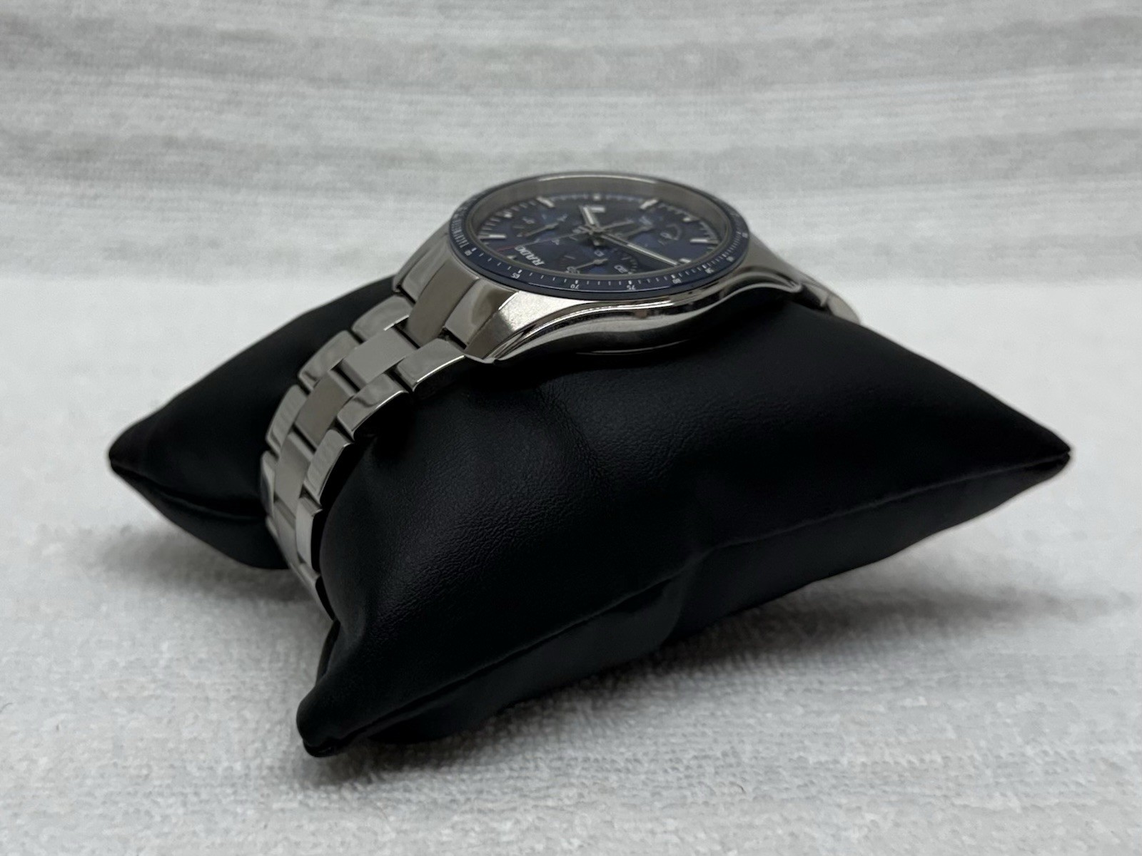 Rado Hyperchrome Quartz Chronograph Blue Dial Stainless Men’s Watch R32259203
