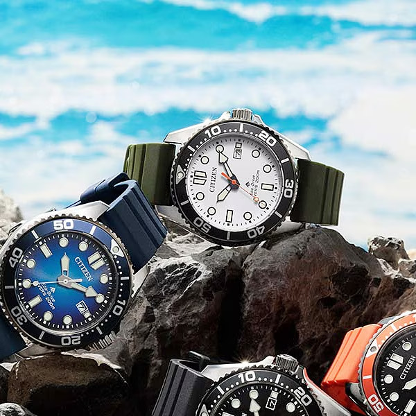 CITIZEN PROMASTER BN0265-00A Eco-Drive Diver 200M Men’s Watch