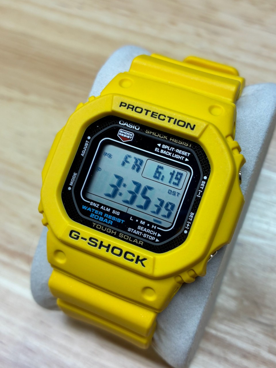 Casio G-SHOCK G-5600A-9 Yellow Tough Solar Digital Watch US Seller No Tariff