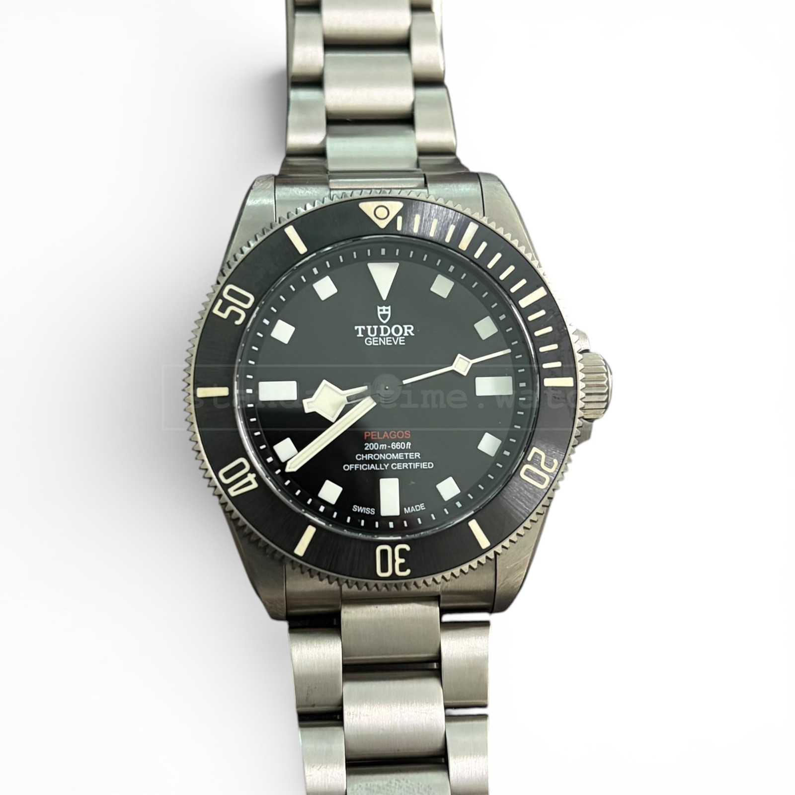 Tudor Pelagos 39MM Titanium+ Rubber Strap Full Set 25407N 25407N Pre-Owned Watch