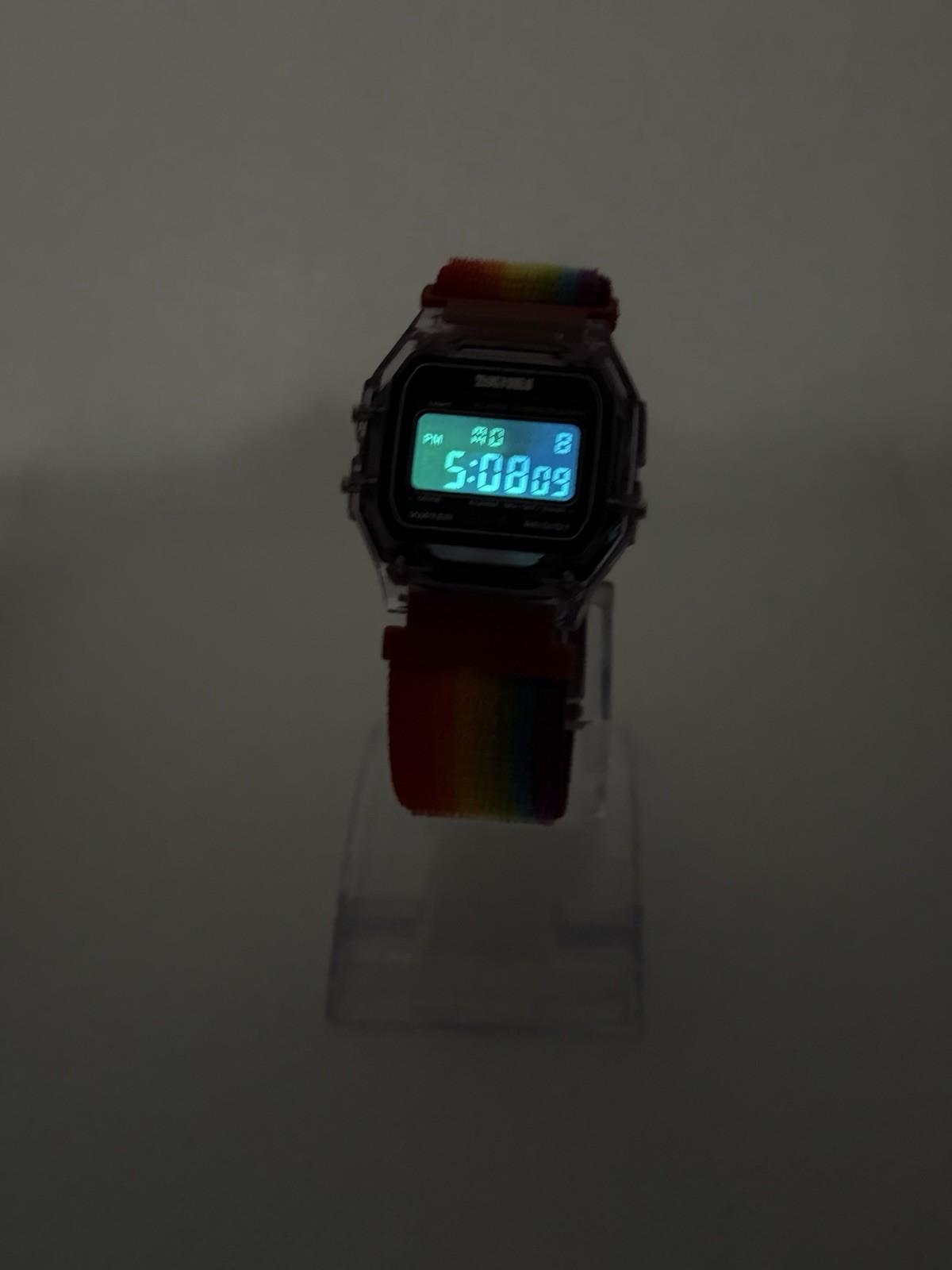 Modded Digital Watch (Rainbow Bright)