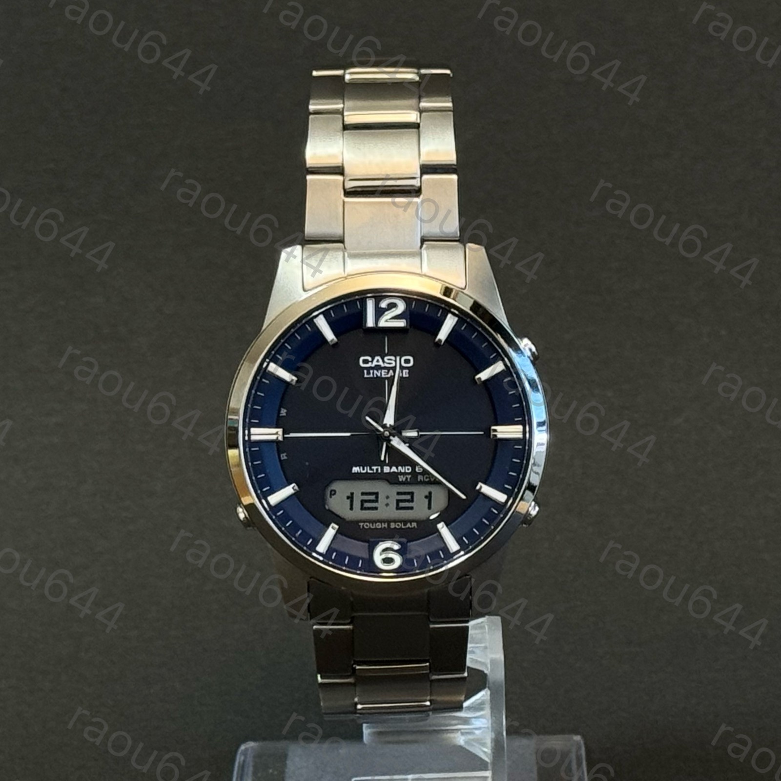 Casio Lineage LCW-M170TD-2AJF Tough Solar Radio Controlled Titanium Watch Blue