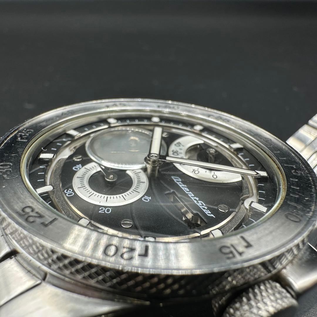 Orient Star WZ0051DK Retro Future Camera Automatic Watch Working 17cm6.69in Rare