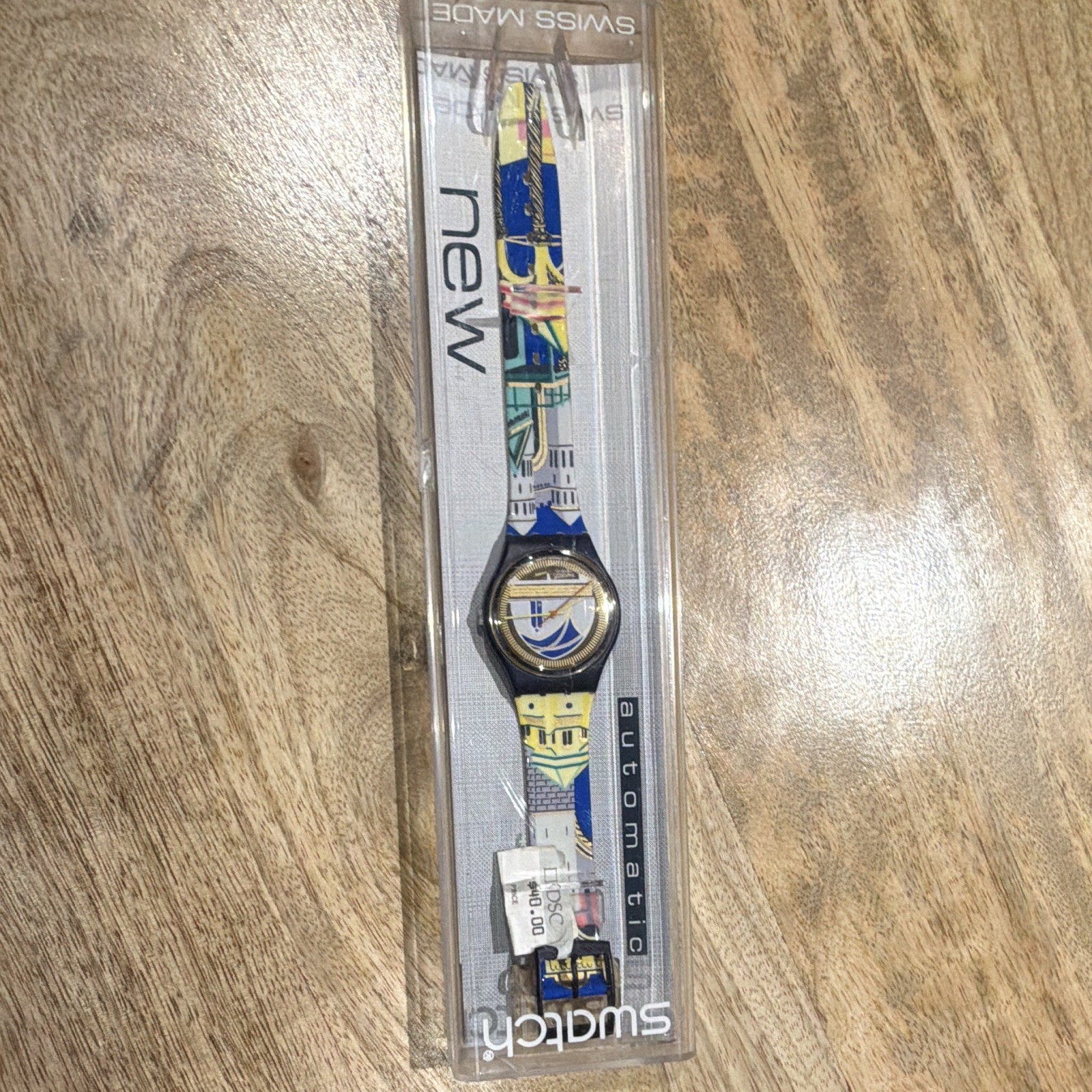 COLLECTABLE Swatch Vintage 1990s Backstage Gn120