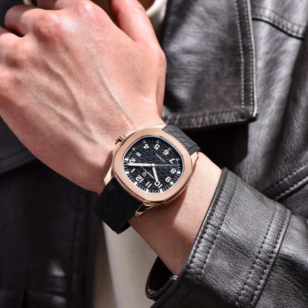 Men’s Automatic Mechanical Watch Miyota Movement Sapphire Glass 100M Waterproof