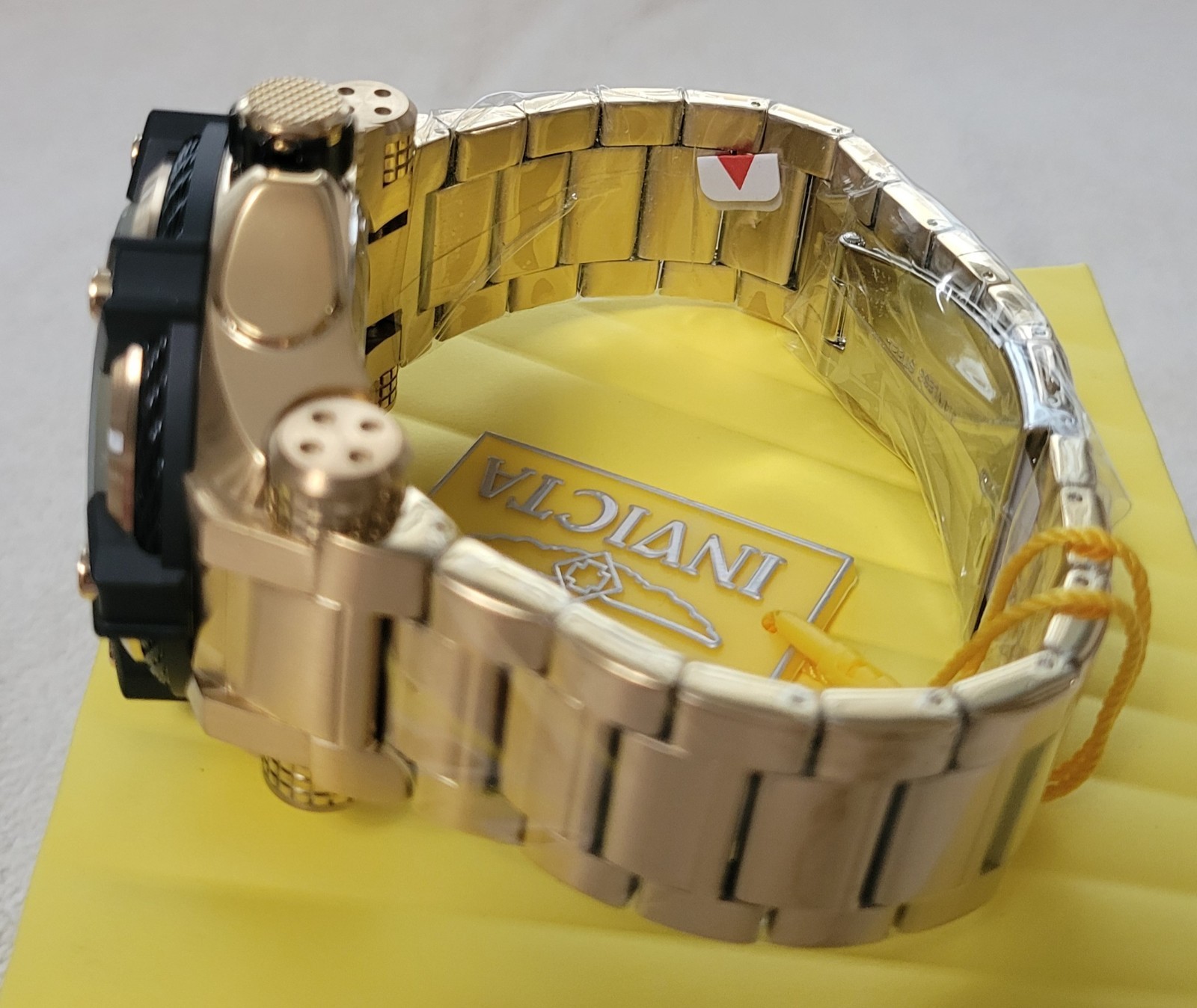 Invicta Bolt Automatic Men’s Watch – 52mm, Gold 49058