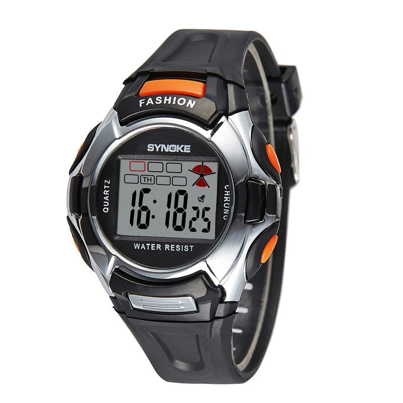 Kids Boys Girls Student Gift LED Sport Digital Electronic Wrist Watch Waterproof