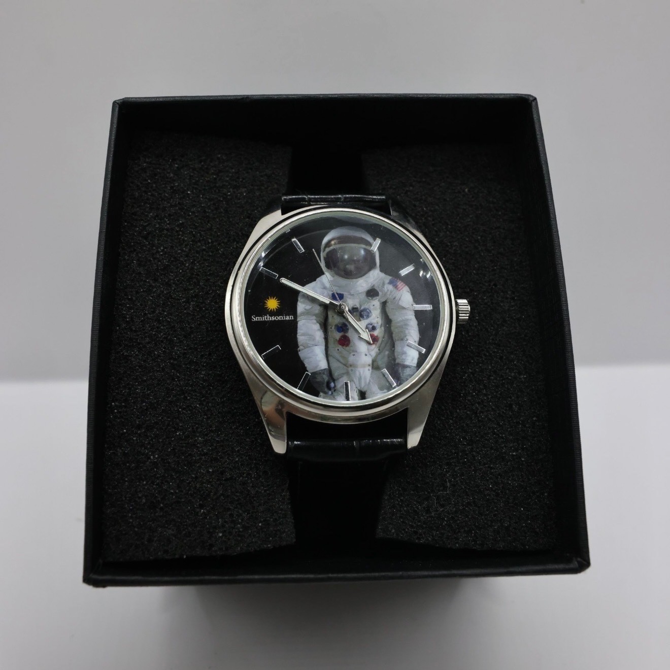Game Time Smithsonian Apollo 11 Men’s Watch Black