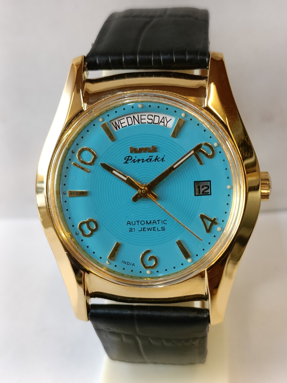 HMT PINAKI PRESIDENT DAY 21J AUTOMATIC SKY BLUE DIAL INDIA MEN’S WORKING