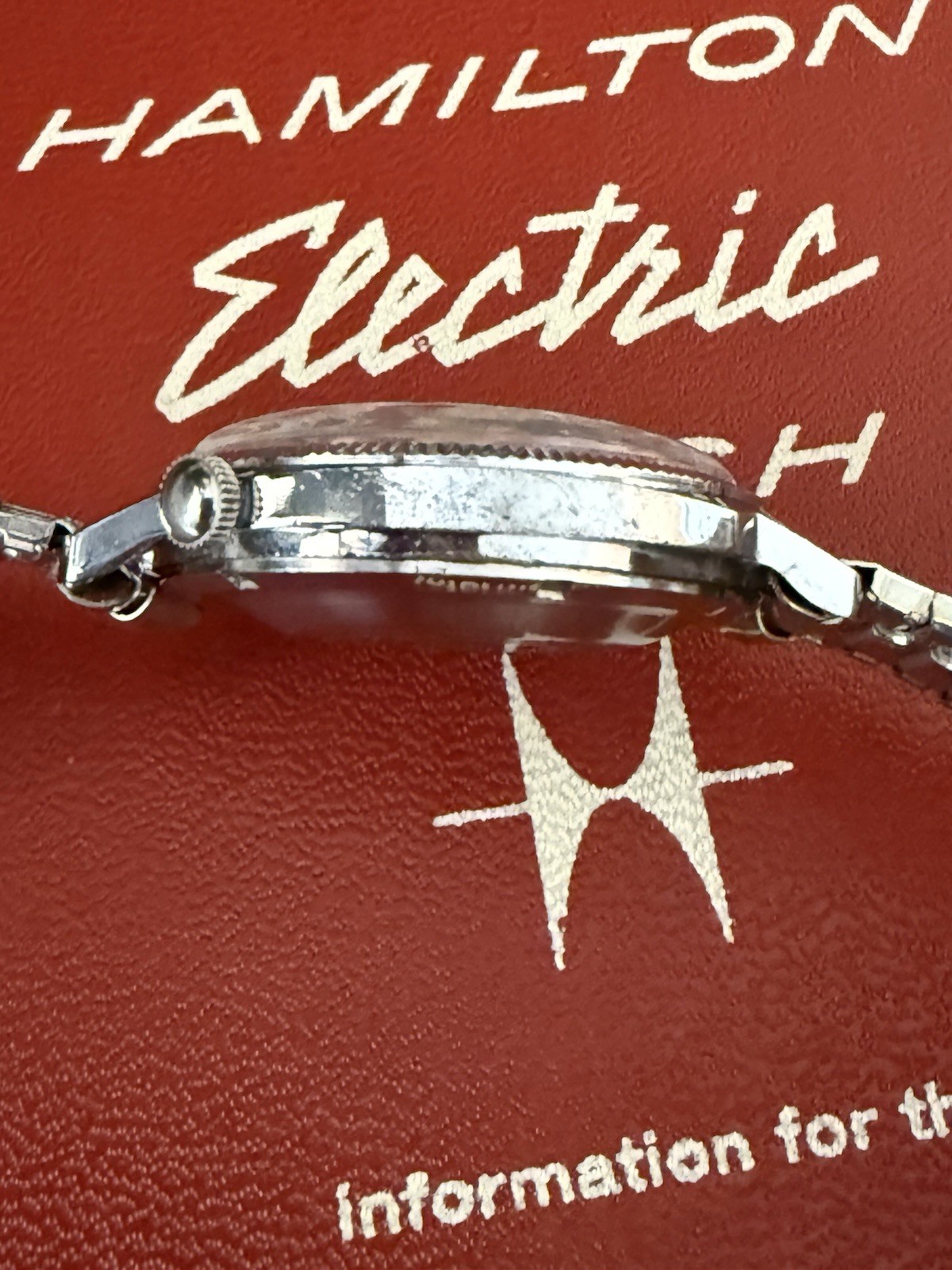 Vantage Hamilton Electric Watch-Refurbished New Contact-WARRANTY-34.60mm-VIDEO