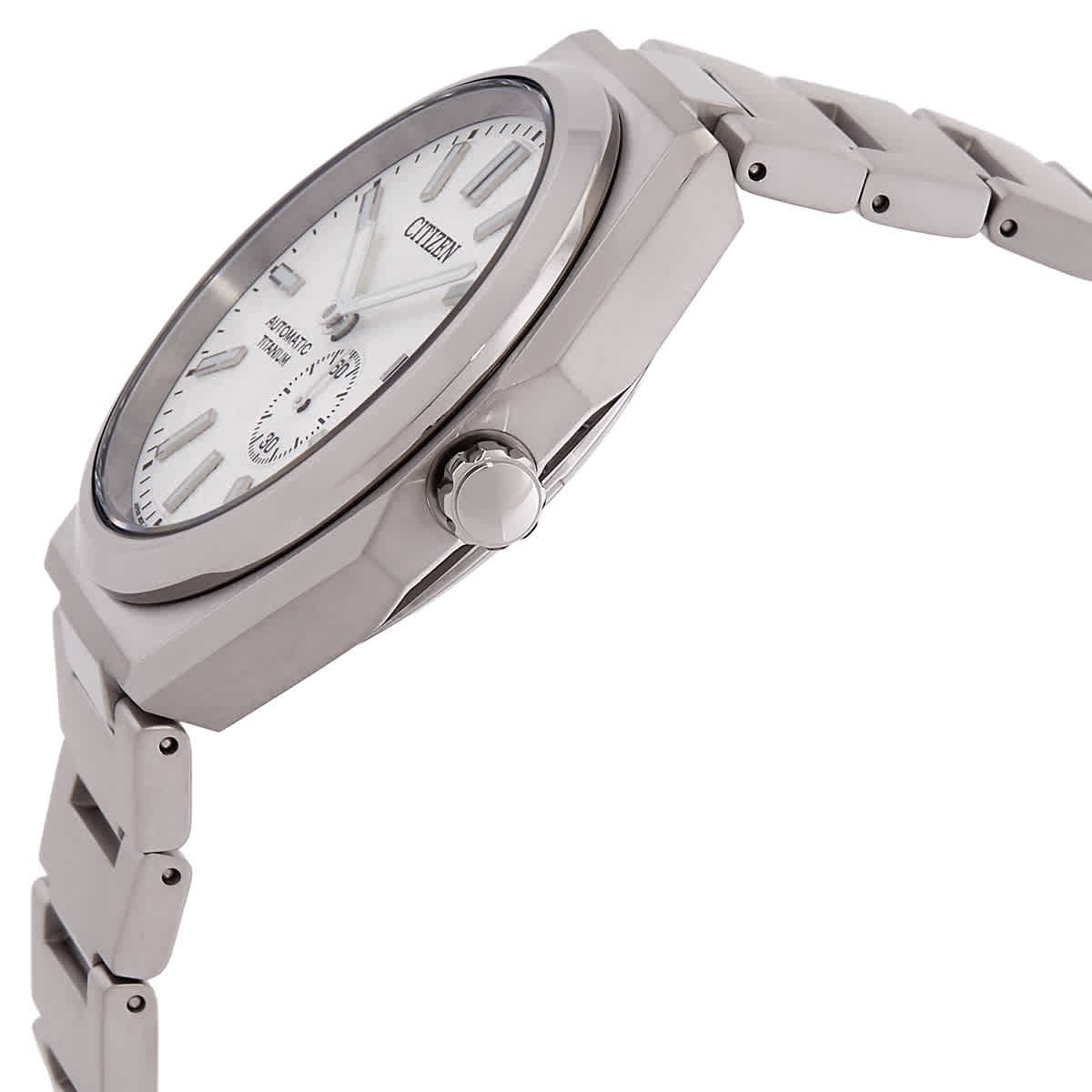 Citizen Zenshin Automatic White Dial Men’s Watch NJ0180-80A