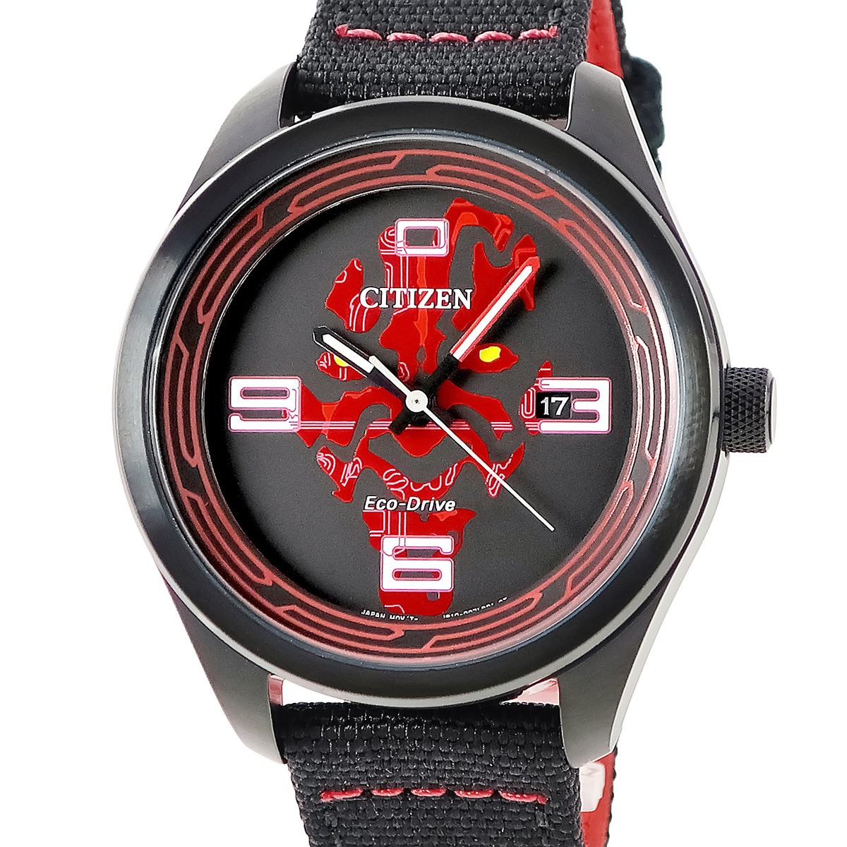 CITIZEN Eco-Drive Darth Maul Shadow AW5006-01W TO300031