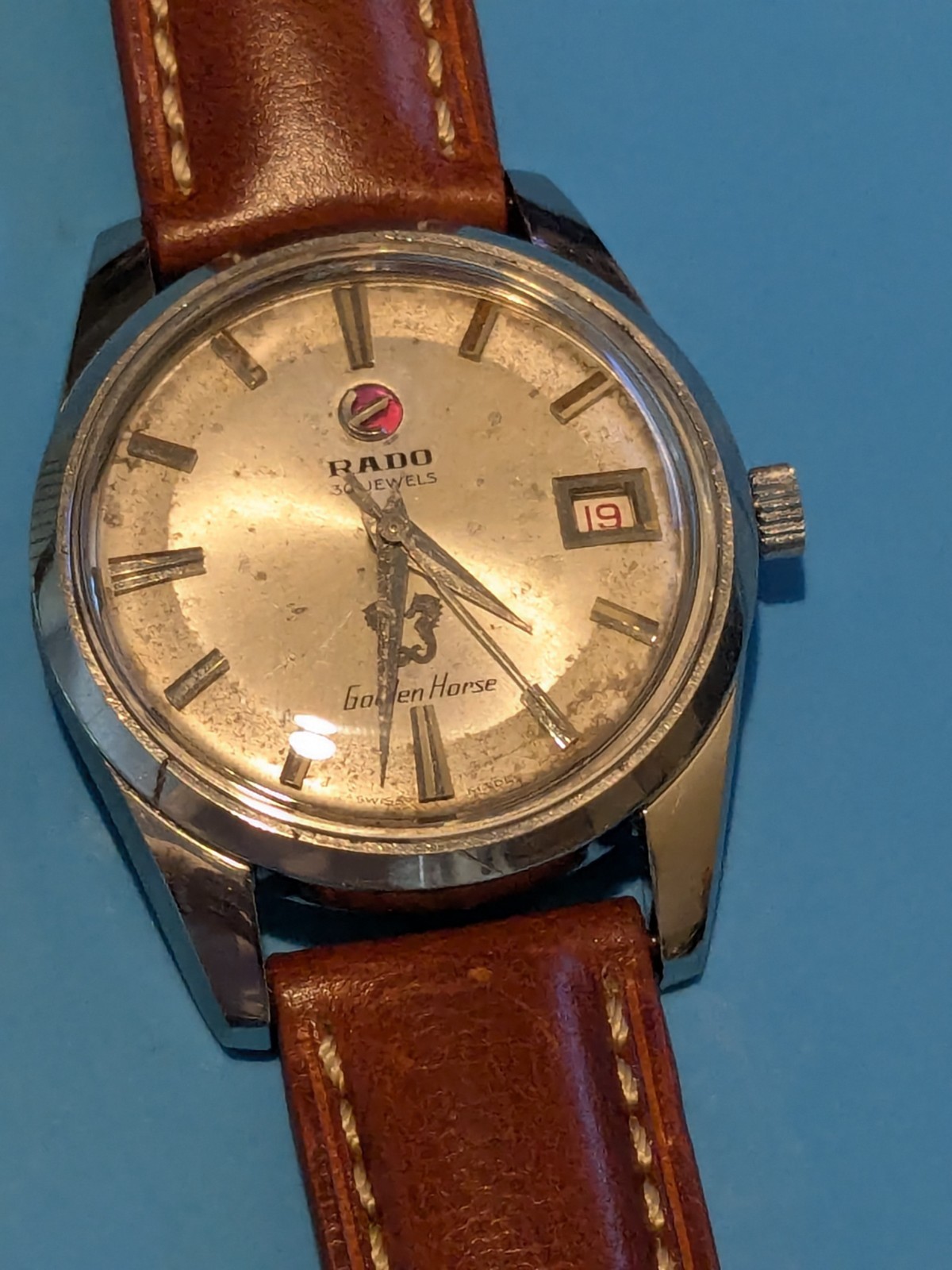 Vintage Rado Golden Horse 30 Jewel AS1858