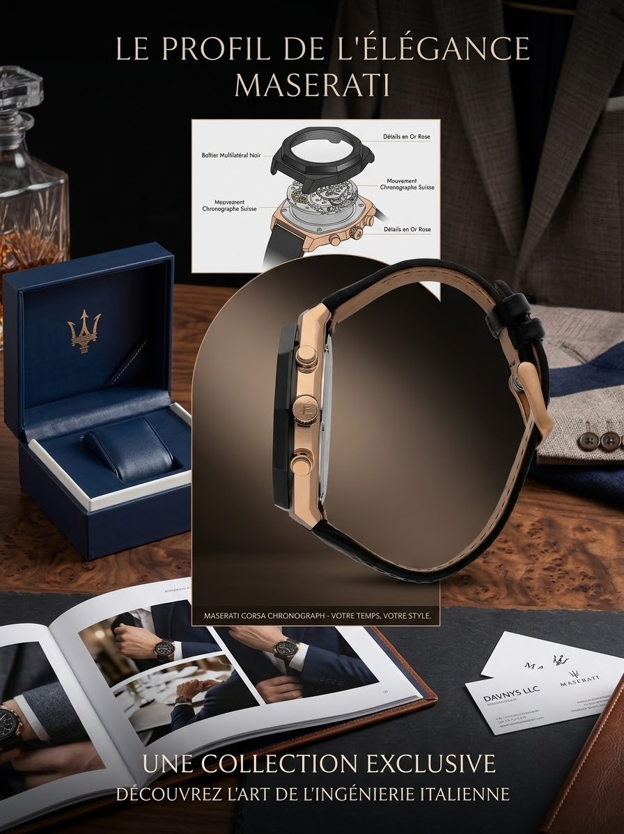 maserati watch men