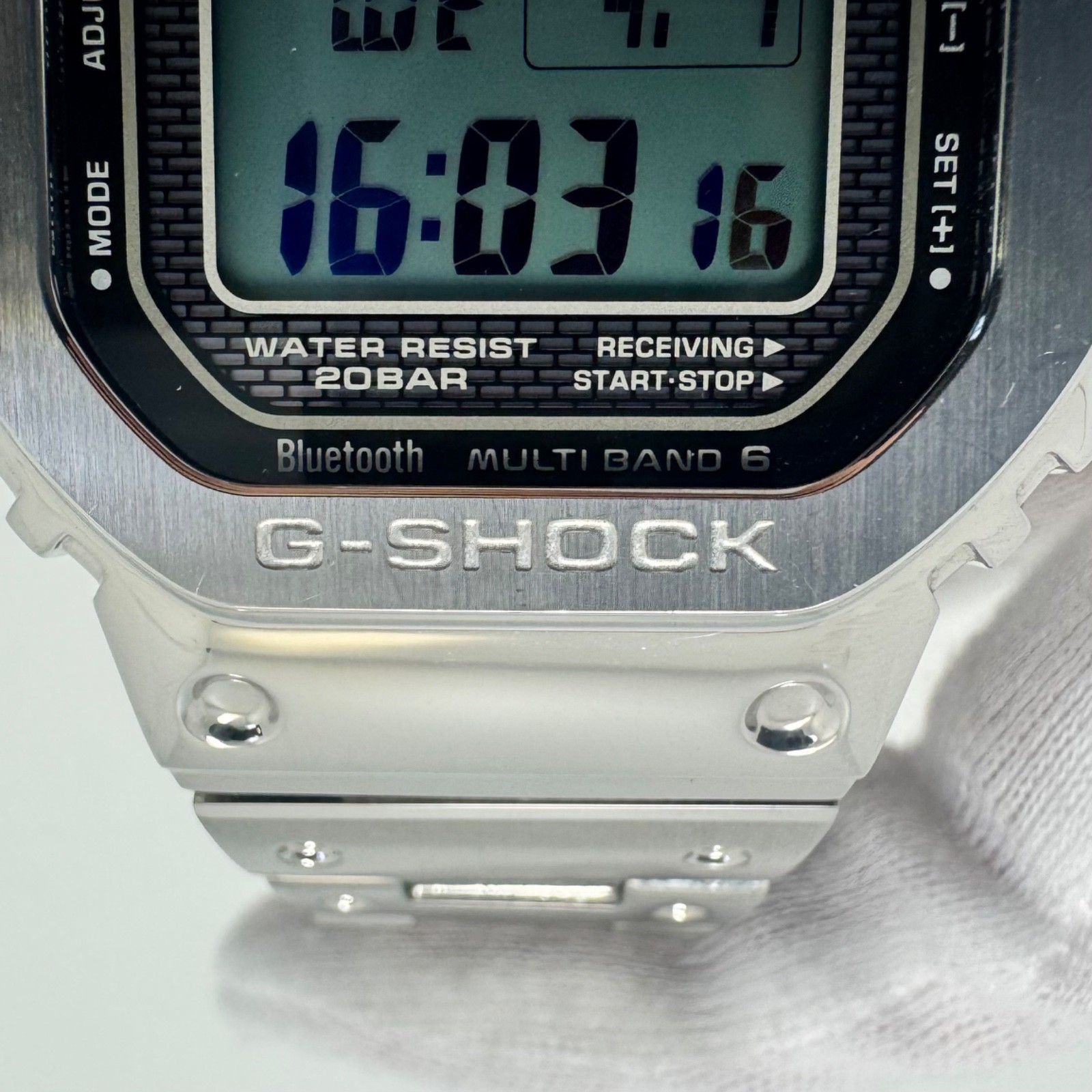 Casio G-SHOCK GMW-B5000D-1JF Square Digital Radio-Controlled Solar 20 ATM