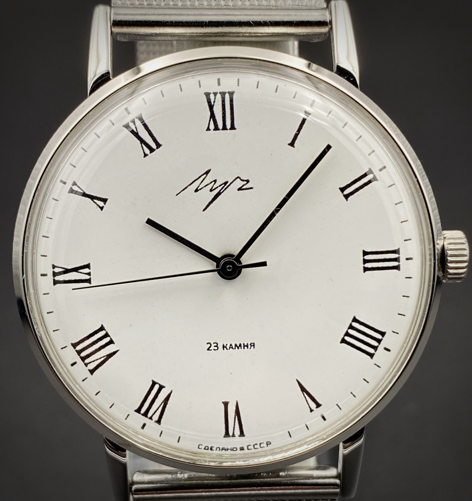 🚩 LUCH De Luxe 2209 Ultra Slim Vintage Soviet Mechanical Men’s Watch