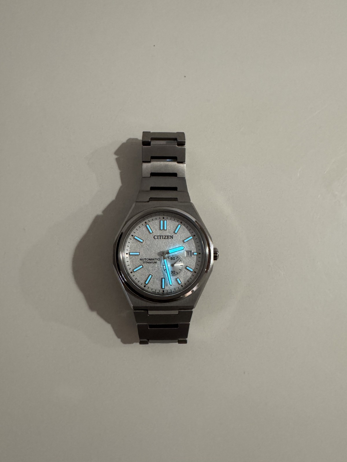 Citizen Zenshin Automatic White Dial Men’s Watch NJ0180-80A