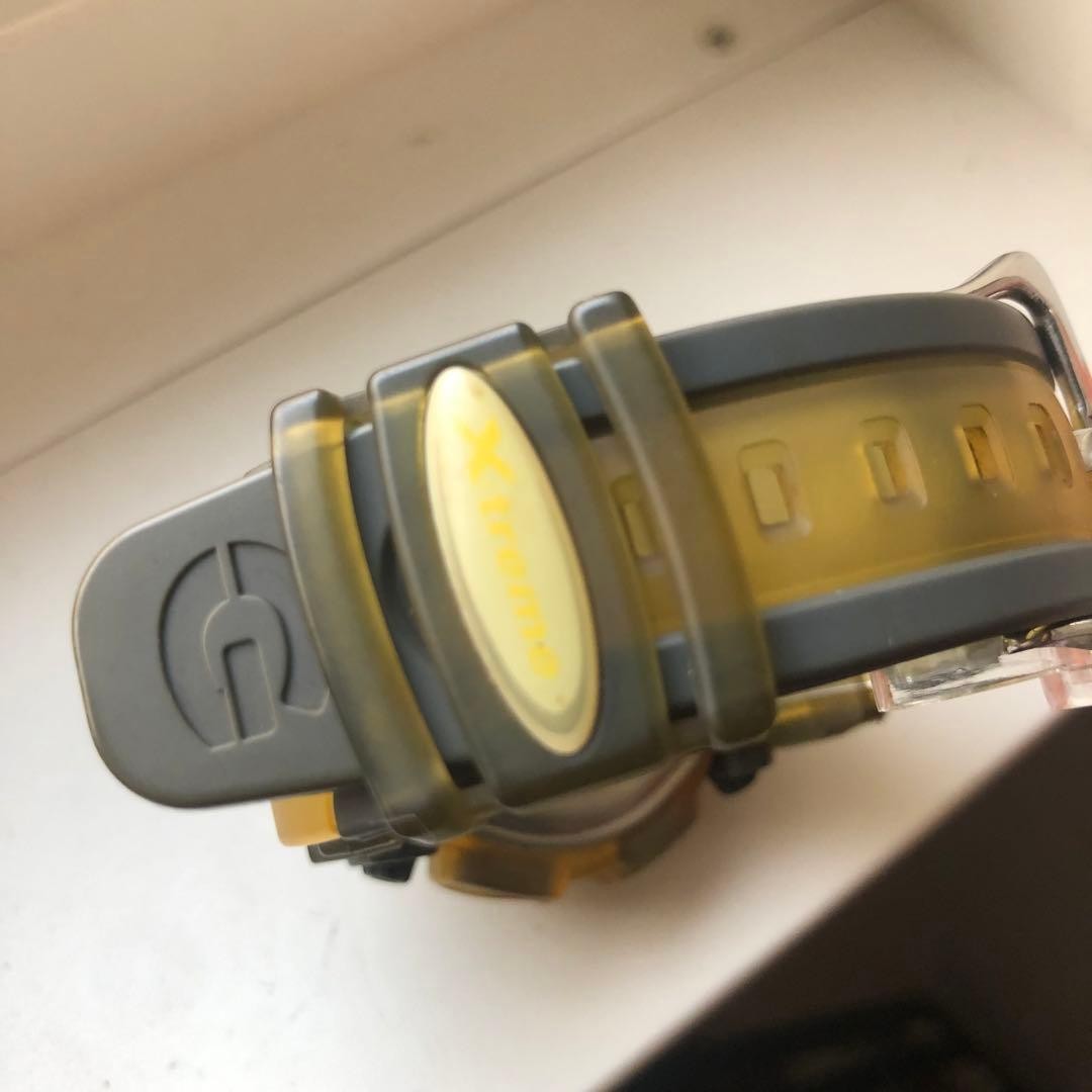 CASIO G-SHOCK Clear Yellow Watch