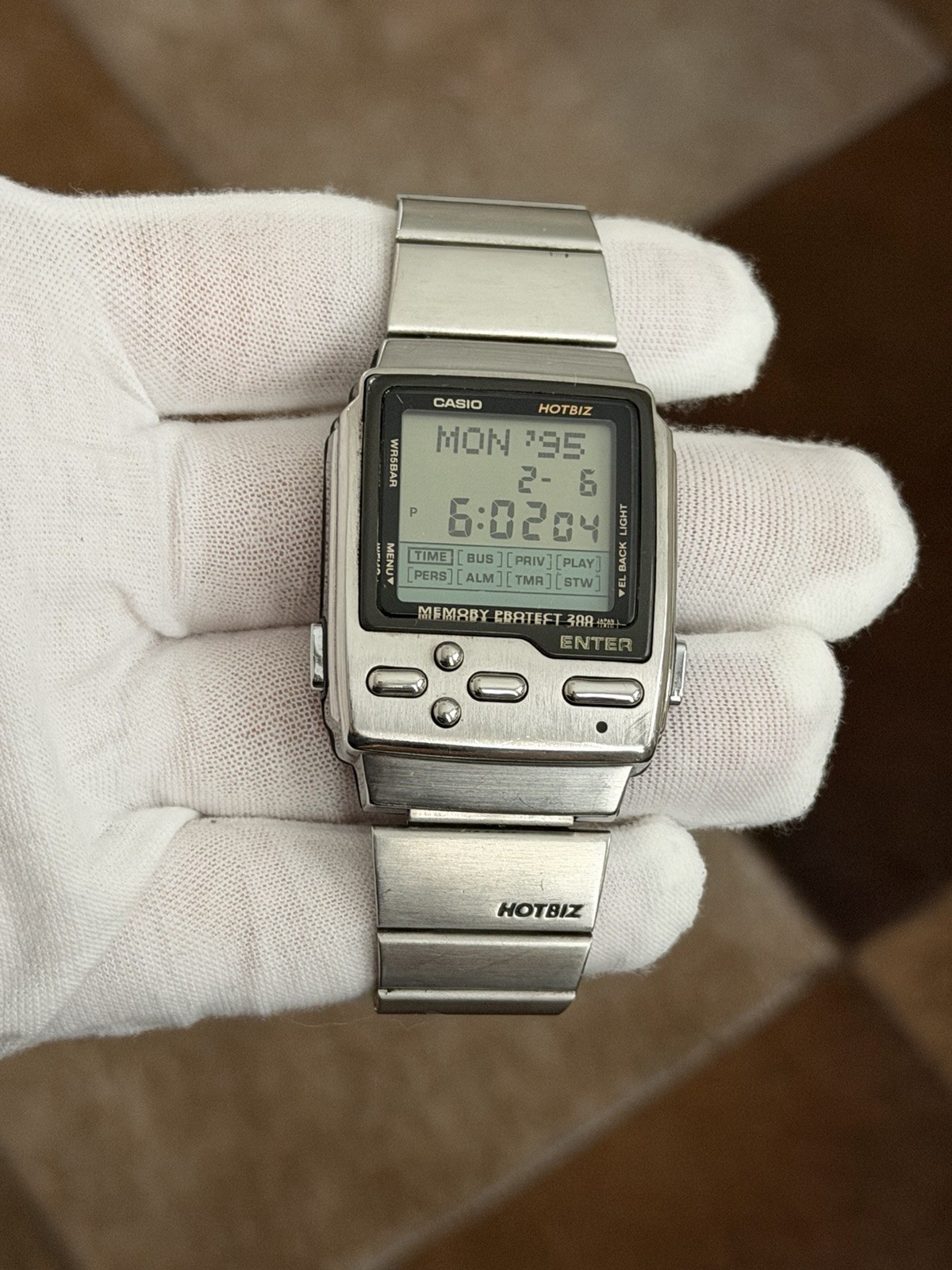 Rare Vintage Casio Hotbiz Memory Protect DB-2000 Men’s Digital Watch JDM 1990s