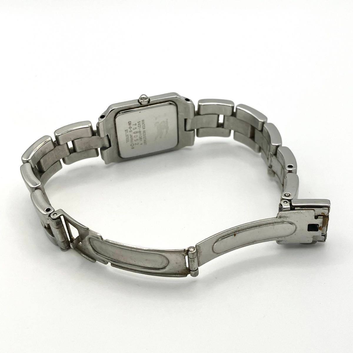 New Battery Replacement Working Burberry Vintage Watch Rectangular Cut Glass Sha