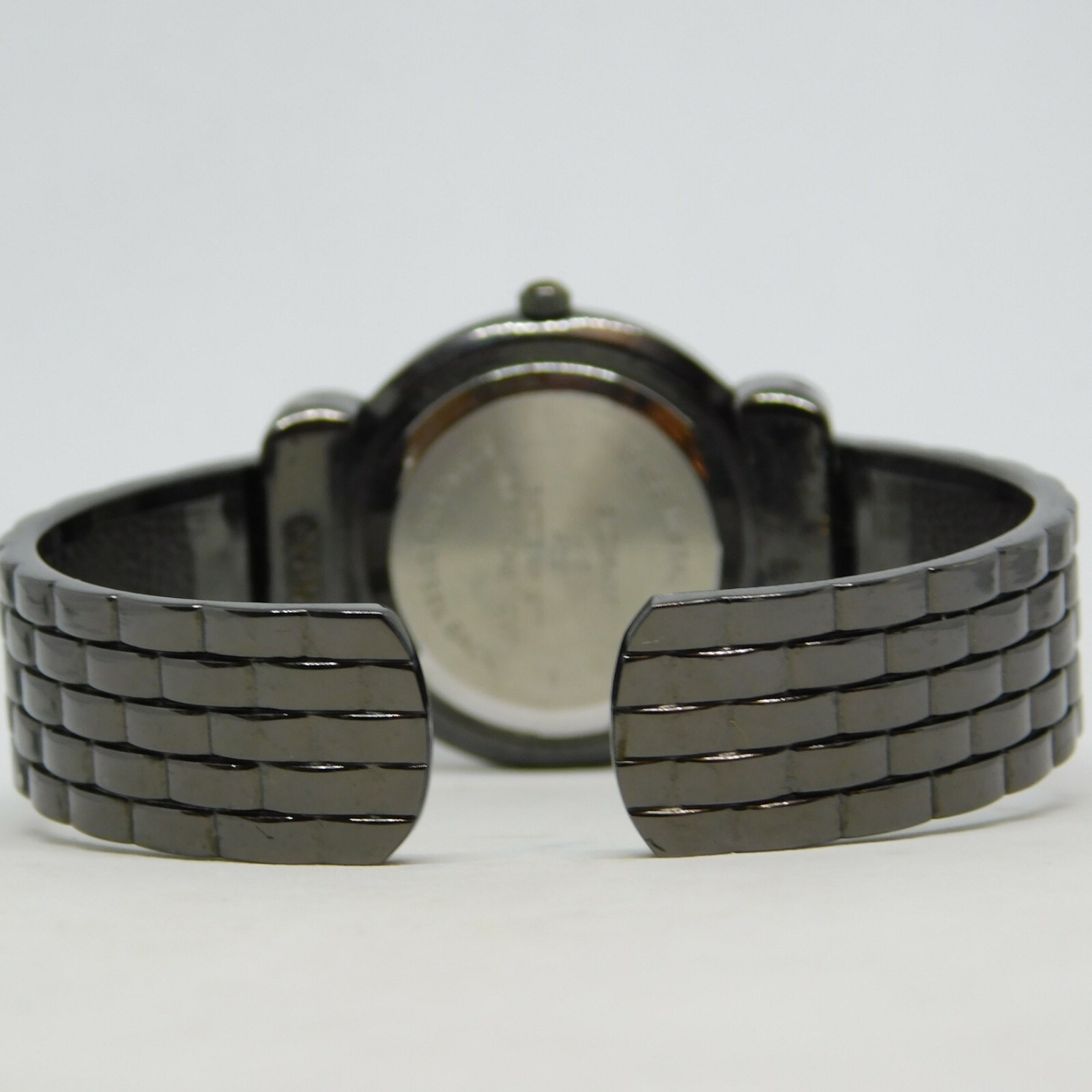 STUDIO Time STD3543T Black Tone Quartz Analog Ladies Watch Sz. 6 1/4″