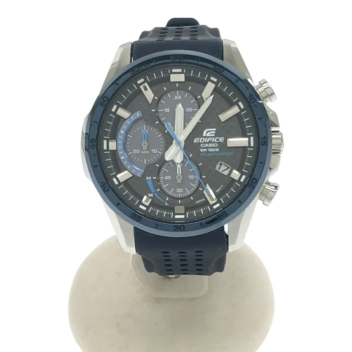 Casio Edifice EQS-900 Solar Chronograph Black Dial 42mm Men’s Watch Box