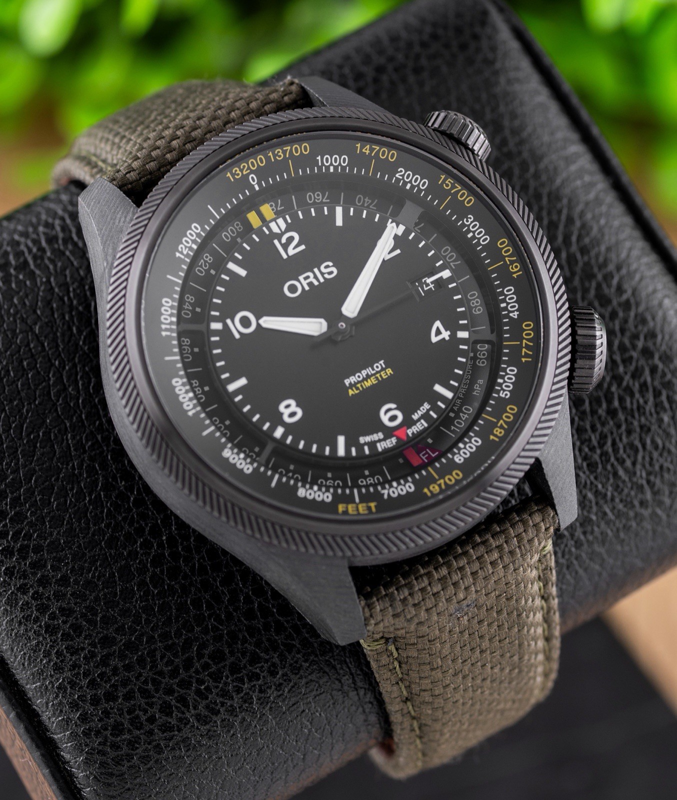 Oris ProPilot Altimeter – Feet Scale 01 793 7775 8734 with Box & Papers!!