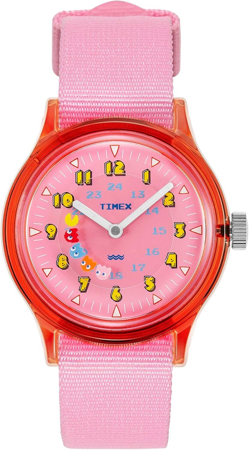 [Timex] Watch PAC MAN Camper Pink Dial 36MM TW2V93900