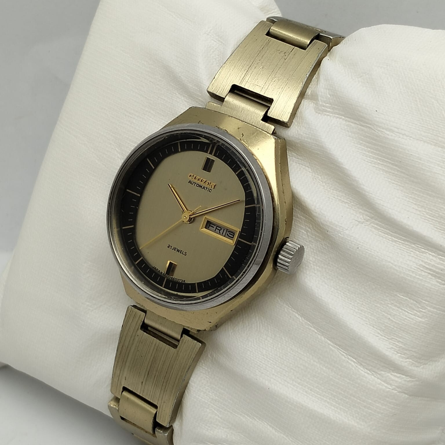 Citizen 4-662121 K Automatic Day/Date Vintage Women’s Watch