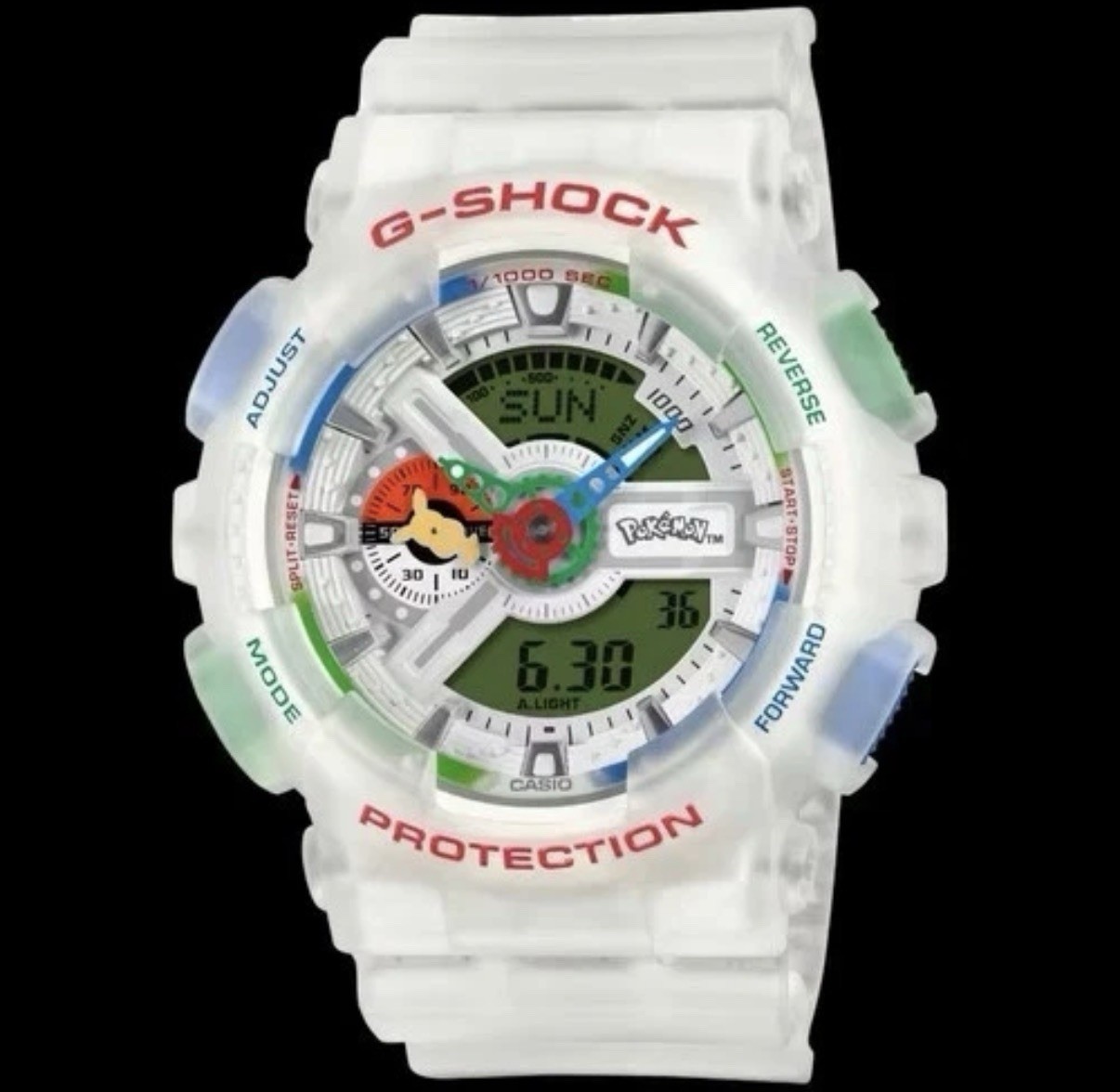 CASIO G-SHOCK x Pokémon GA-110PKM-7AJR Watch PREORDER USA SHIPS NEW