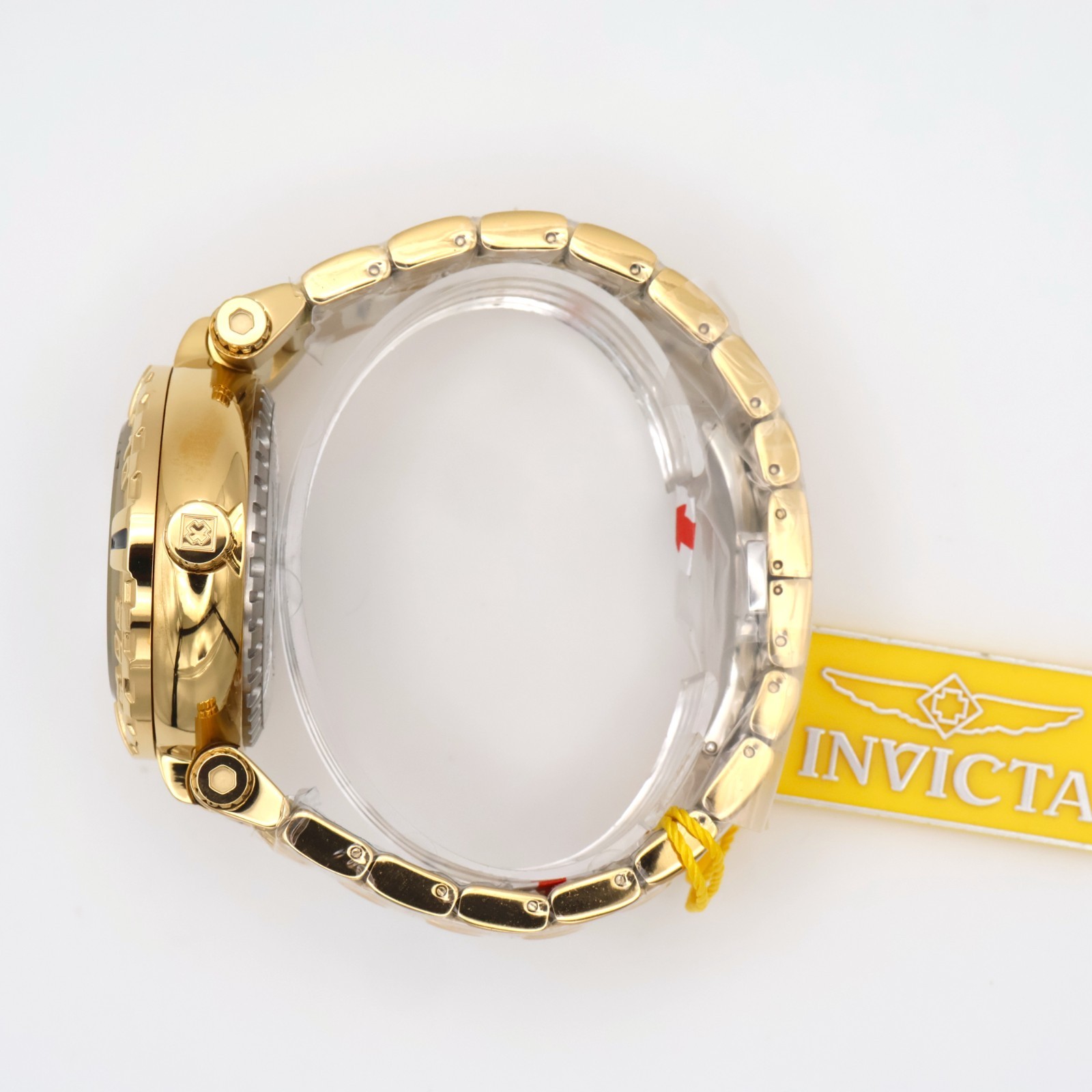 Invicta Subaqua Nebula Automatic Watch with Skeleton Dial — 47mm Gold (49506)