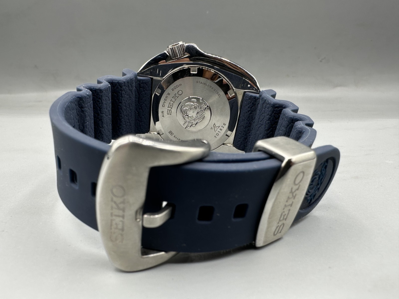 Blue Seiko Captain Willard Style Diver | Vintage Automatic Watch | Refurbished 7