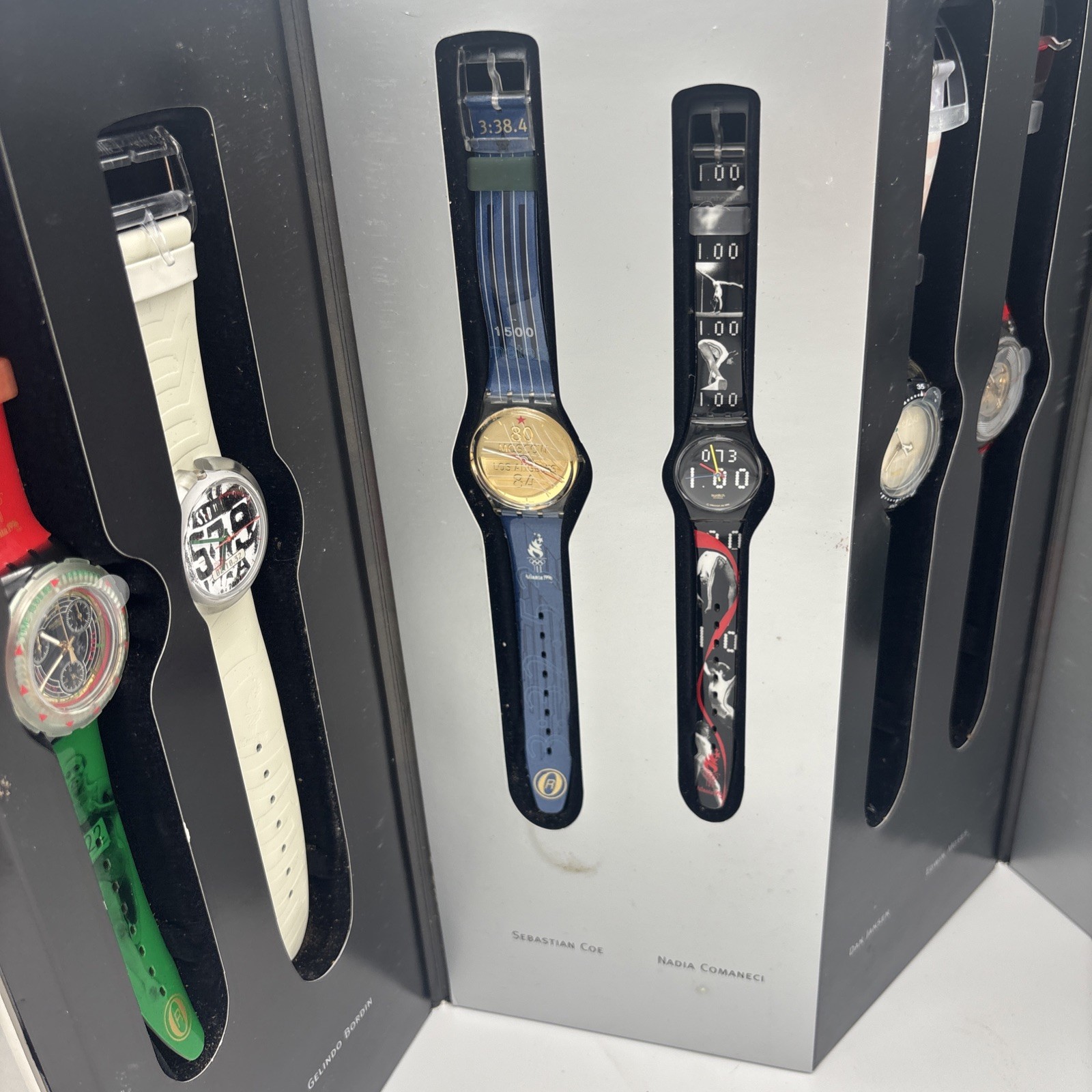 1996 Centennial Olympic Games – Swatch Watch “Olympic Legends” Ten Watch Set