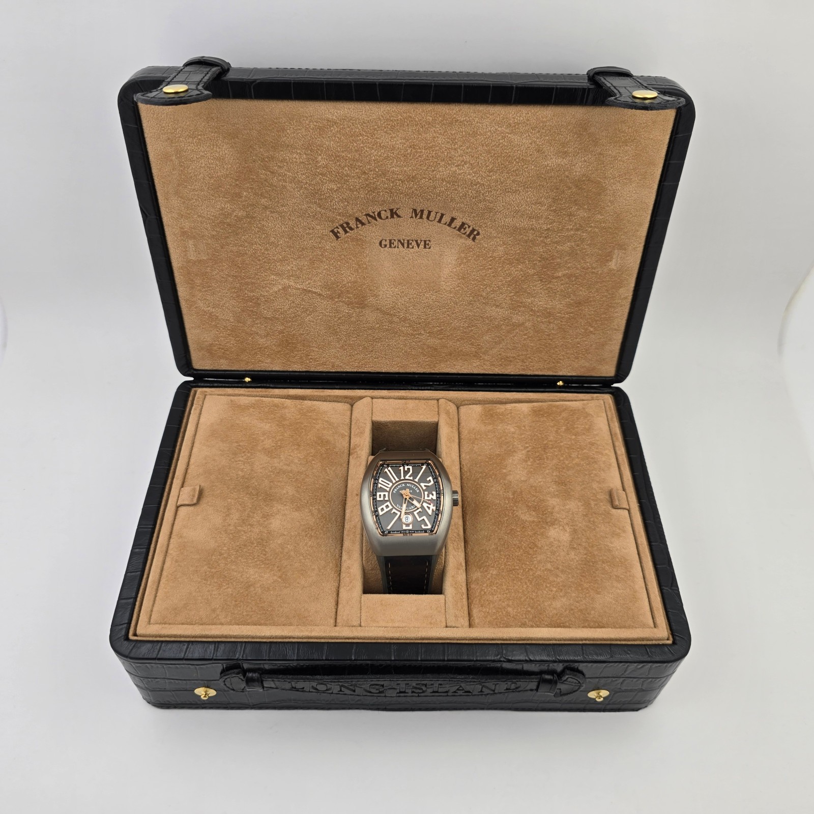 Franck Muller Van Guard V41 – Titanium & Rose Gold – Watch – V41 SC DT TT BR 5N